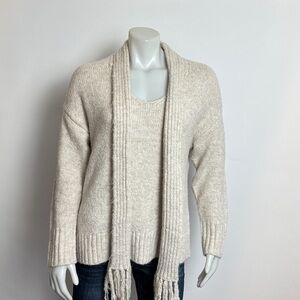 Primark - Scarf Sweater. Soft and cozy knit. Size Small. P2P 22”